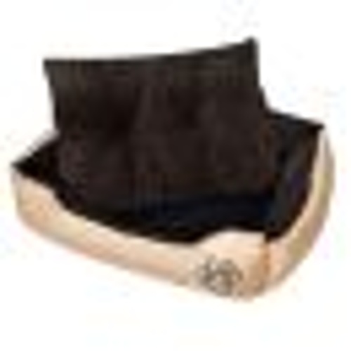 

dog bed beige and brown XXL