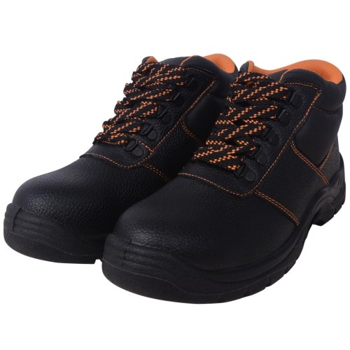 

safety shoes work shoes black leather Gr. 41