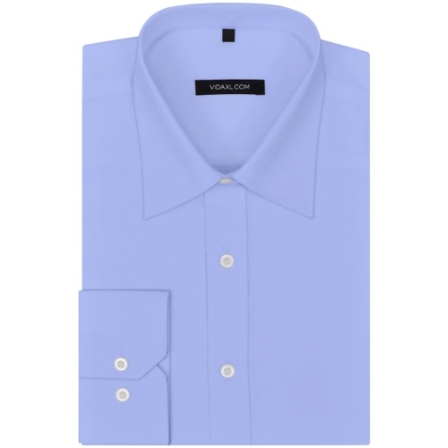 

Men's business shirt 3 pcs. Gr. S light blue