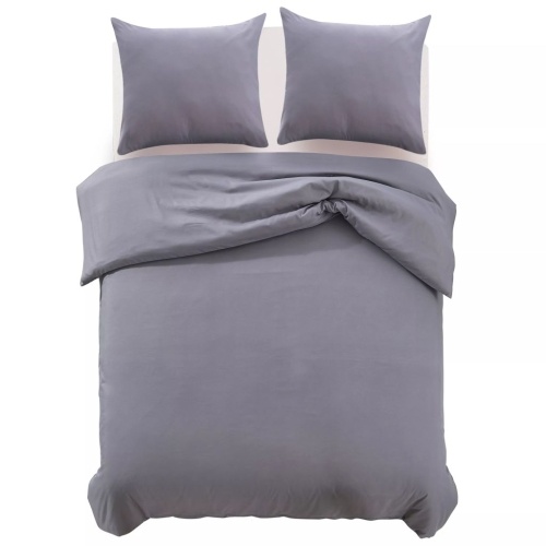 

3-pc. Bedding set anthracite 200x220 / 80x80 cm