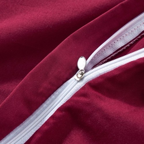 

2 pcs. Bedding set Burgundy 135x200 / 80x80 cm