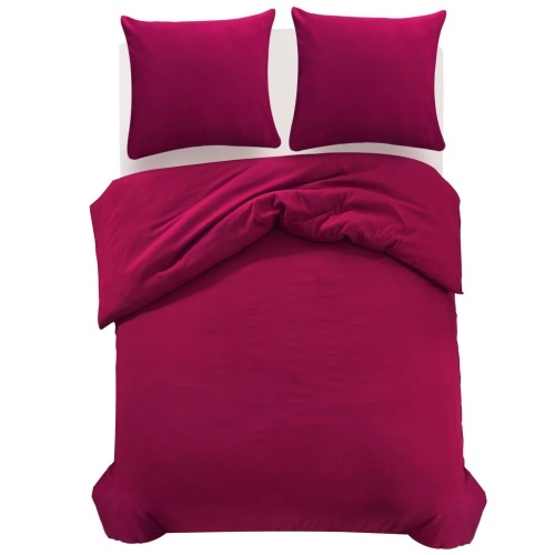 

3-шт. Комплект постельного белья Burgundy 240x220 / 60x70 см