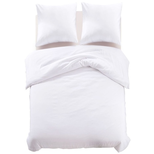 

3-pc. Bedding set White 200x200 / 80x80 cm