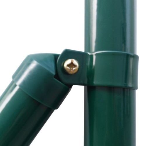 Euro fence set 10 x 1.7 m steel green