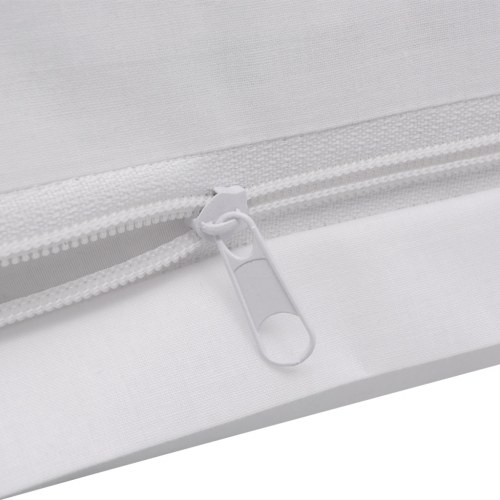 

Three Piece Duvet Cover Set Cotton White 200x220/80x80 cm
