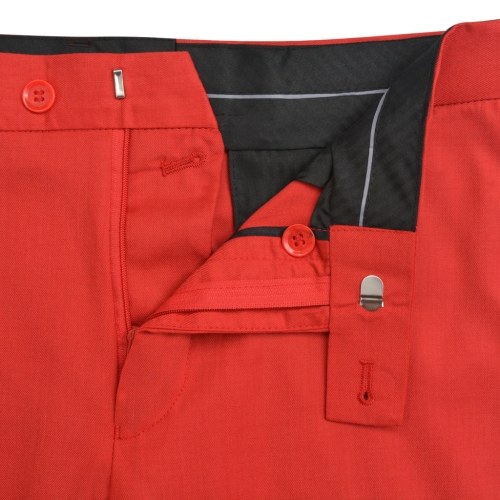 

Men's Two Piece Suit Red Size 46
