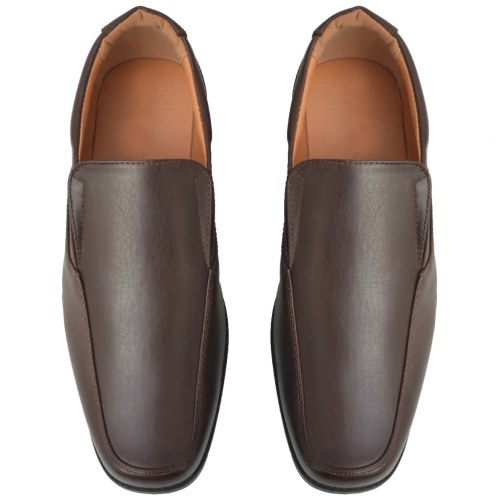 

Men's Loafers Brown Size 43 PU Leather