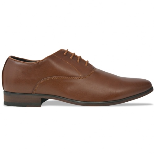 

Мужская обувь для бизнеса Lace-Up Brown Размер 42 Кожа PU
