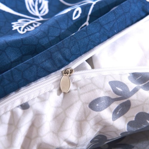 

Three Piece Duvet Cover Set Floral Print 200x220/80x80 cm