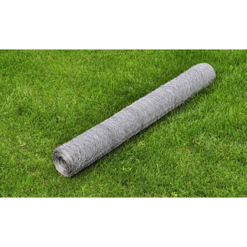 

Hexagonal Wire Netting 75 cm x 25 m Galvanized Mesh Size 36 mm