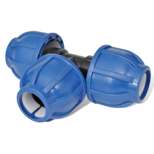 

PE Hose Connector Equal Tee 16 Bar 20mm 4pcs