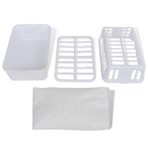 

Plastic Desiccant Containers (Set of 2) with 4 kg Calcium Chloride