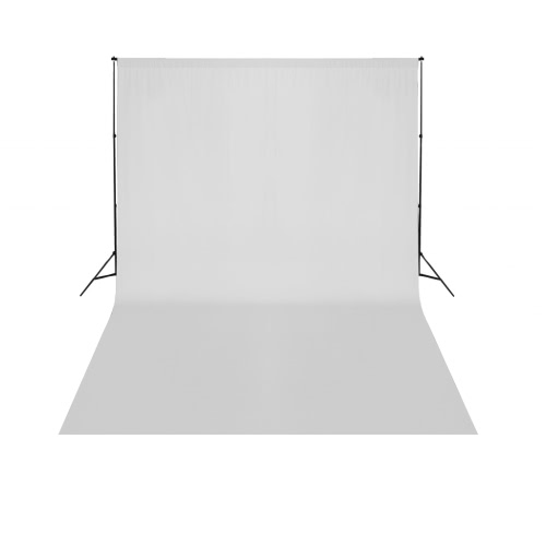 

Telescopic Background Support System White Backdrop 3 x 5 m UK
