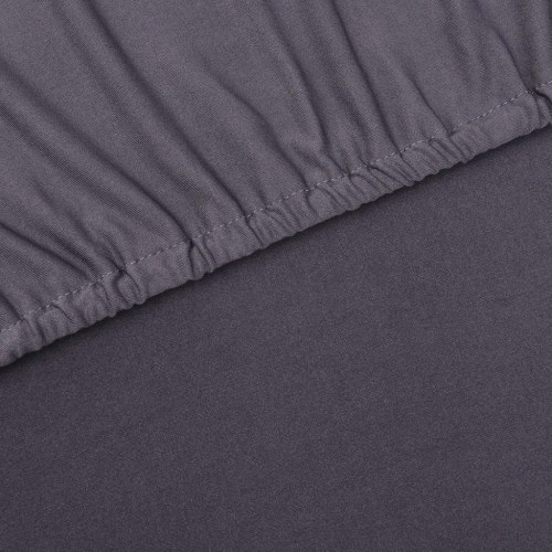 

sofa cover in anthracite stretch polyester jersey