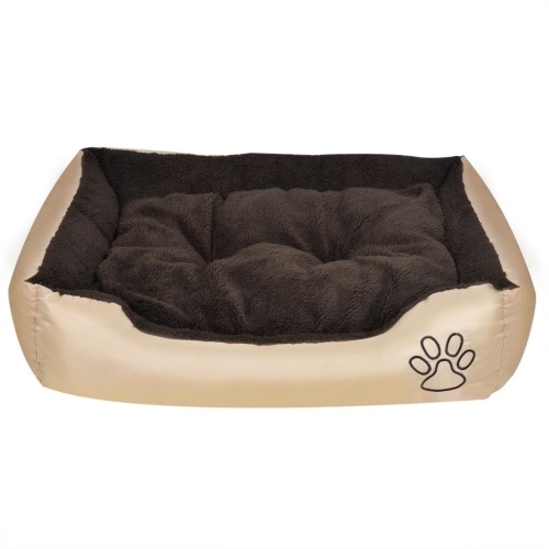 

dog bed size XXL beige and brown