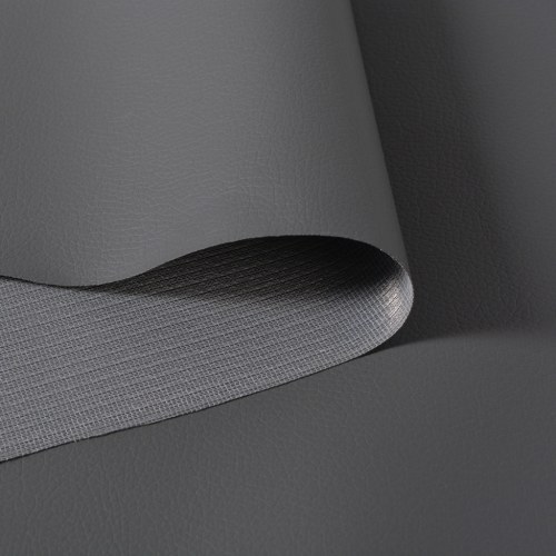 

1.4 x 36 m Gray Leather Fabric