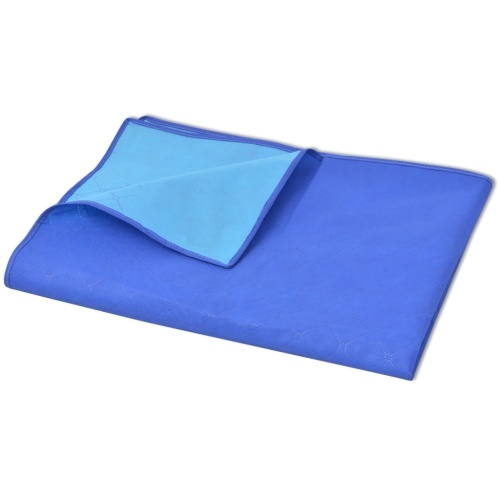 

Picnic blanket Blue and light blue 150 x 200 cm
