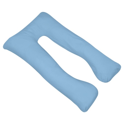

Pillow of pregnancy 90 x 145 cm Light blue