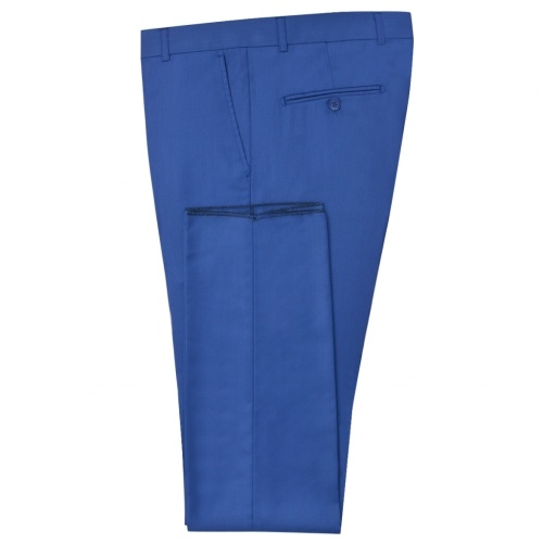 

Men's 2-Piece Suit Royal Blue Size 52