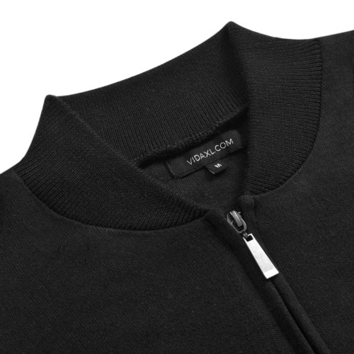 

Men's Cardigan Black Size M