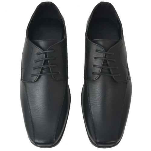  Sapatos masculinos Lace-up preto tamanho 44 PU couro