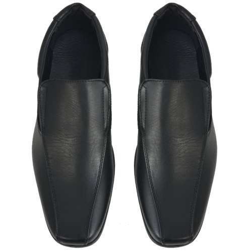 

Men's loafers Black size 44 PU leather