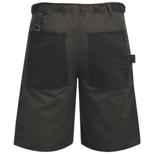 

Men's Short Work Pants Size M Gray