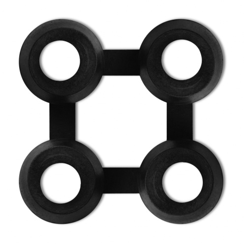 

Carpet Connectors 30 pcs Black Rubber