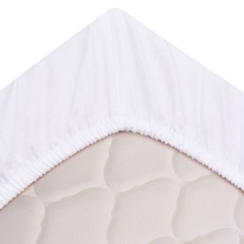 

Bed sheets 2 pieces 160 x 200 cm White Cotton