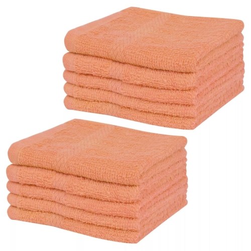 Guest towel 10 pcs 100% Cotton 360 g / m² 30x30cm Fishing