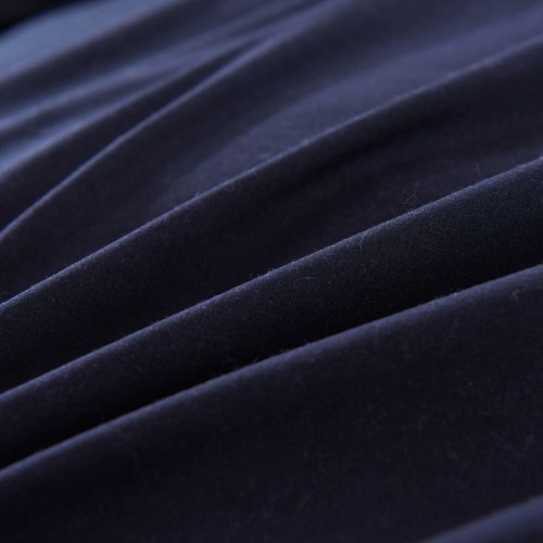 Duvet cover set 2pcs Black 155 x 220/80 x 80 cm
