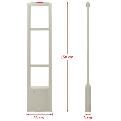 

RF antenna system with 8.2 MHz transmitter and receiver White