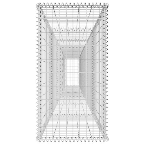 

Gabion wall with lid 600 x 50 x 100 cm