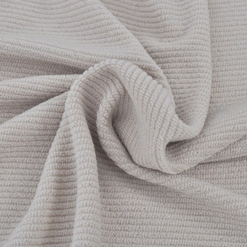 

ribbed elastic fabric cover beige Sofa