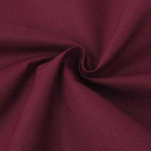 

cotton fabric burgundy 1,45x20 m