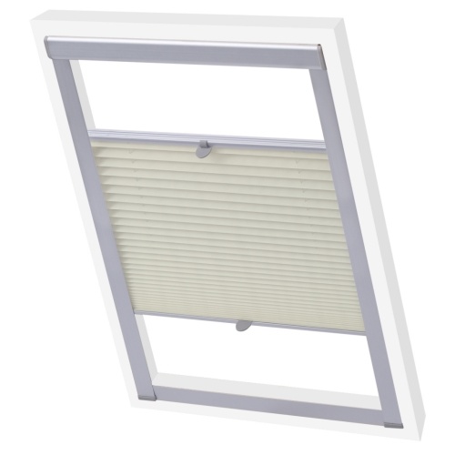 

cream pleated blind S08 / 608 / SK08
