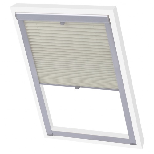

cream pleated blind U08 / 808 / UK08