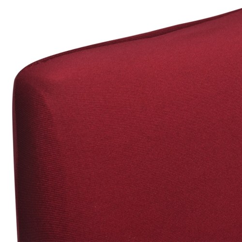 

Seat cover elastic burgundy straight 4 units