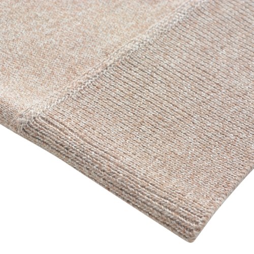 

Men's sweater with beige zip L