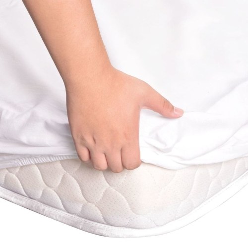 

Sheet undercoat 180x200 cm white cotton 2 units