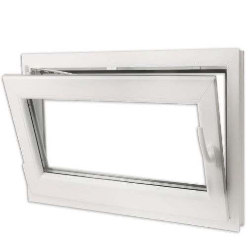 Ventana doble acristalado PVC oscilo-batiente manilla der 900x600mm