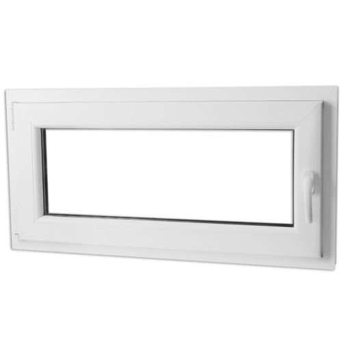 

Ventana PVC oscilo-batiente triple cristal manilla der 800x400 mm