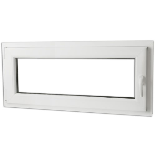 

Ventana PVC oscilo-batiente triple cristal manilla der 900x400 mm