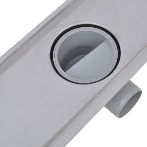 

Linear shower drain lines 1030x140 mm stainless steel