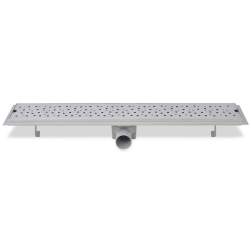 

Linear bubble shower drain 730x140 mm stainless steel