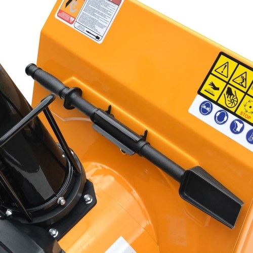 Snowplow machine 6.5 HP yellow and black