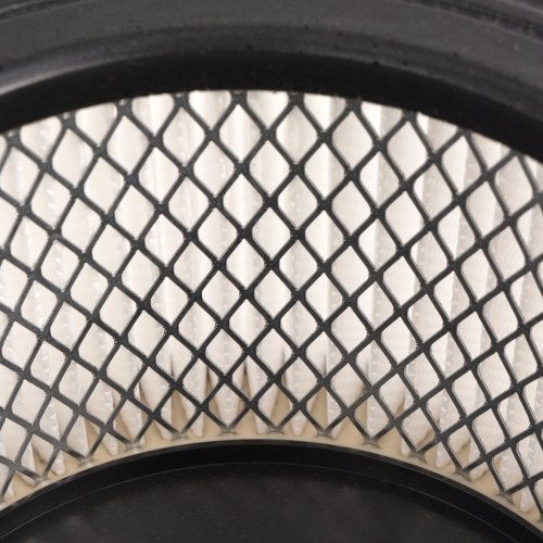 

HEPA filters for ash vacuum cleaners 3 pieces black and white