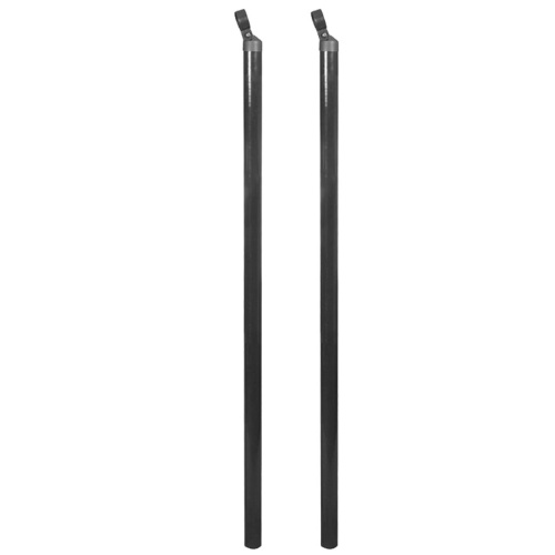 Wire fence set with gray 1.97x25m anchors