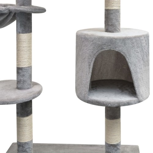 Scraper For Cats With Gray Sisal Scraper 125 Cm