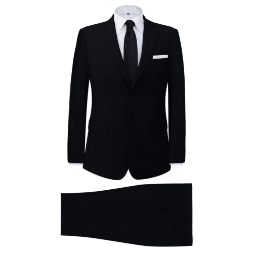 

Complete Business Men in Two Pieces Black Size 56